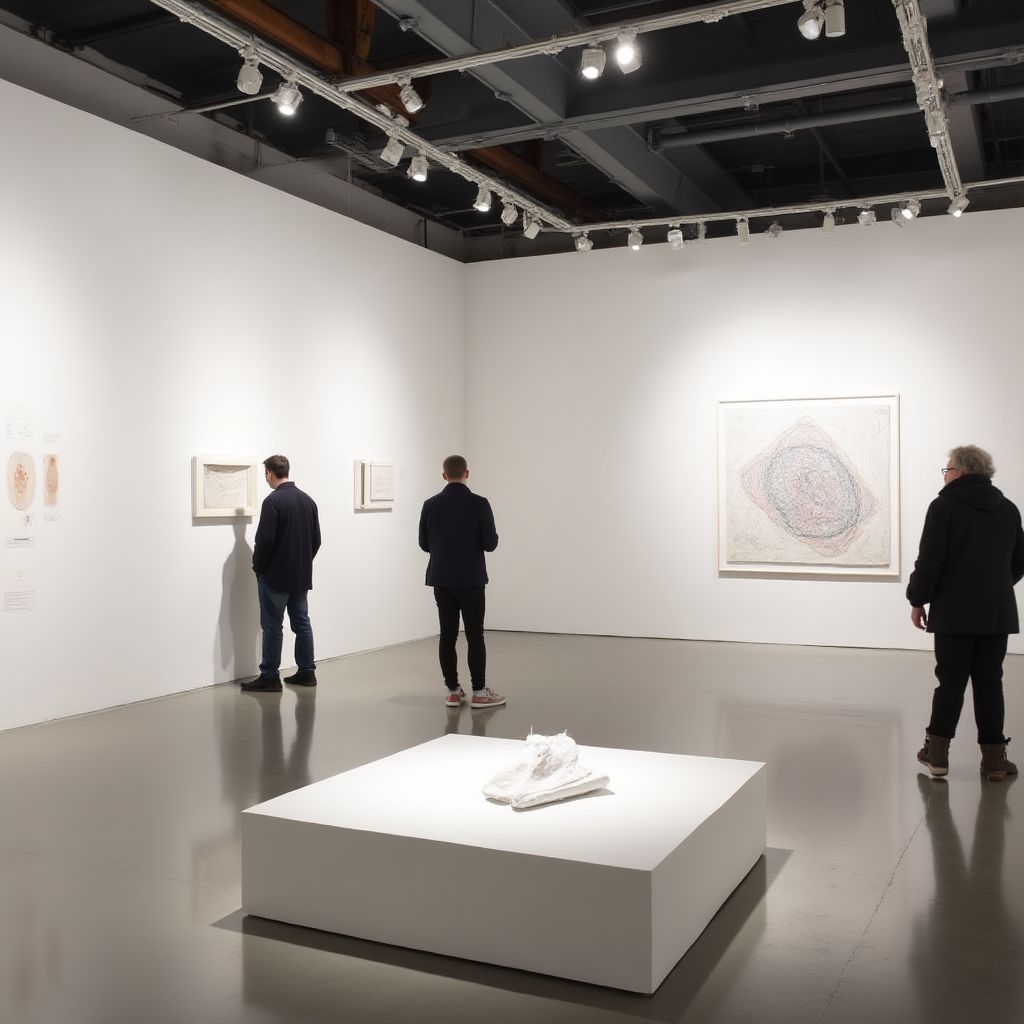 Exposição anual de trabalhos dos alunos