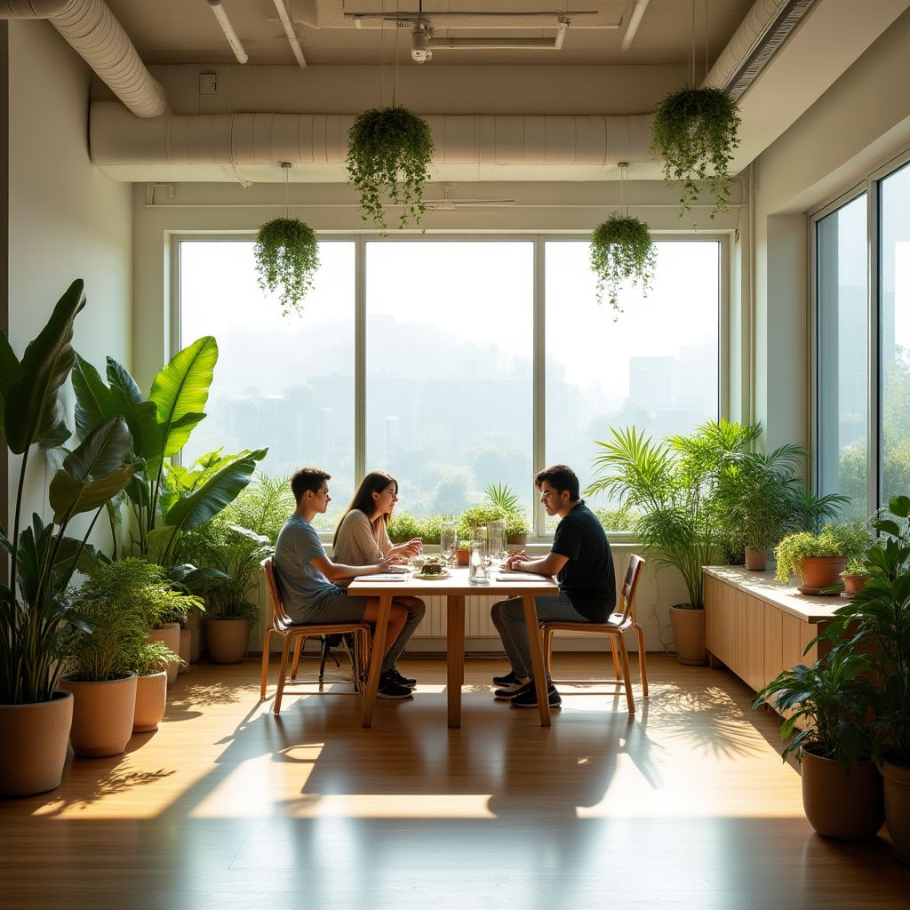 Espaço de convivência e colaboração