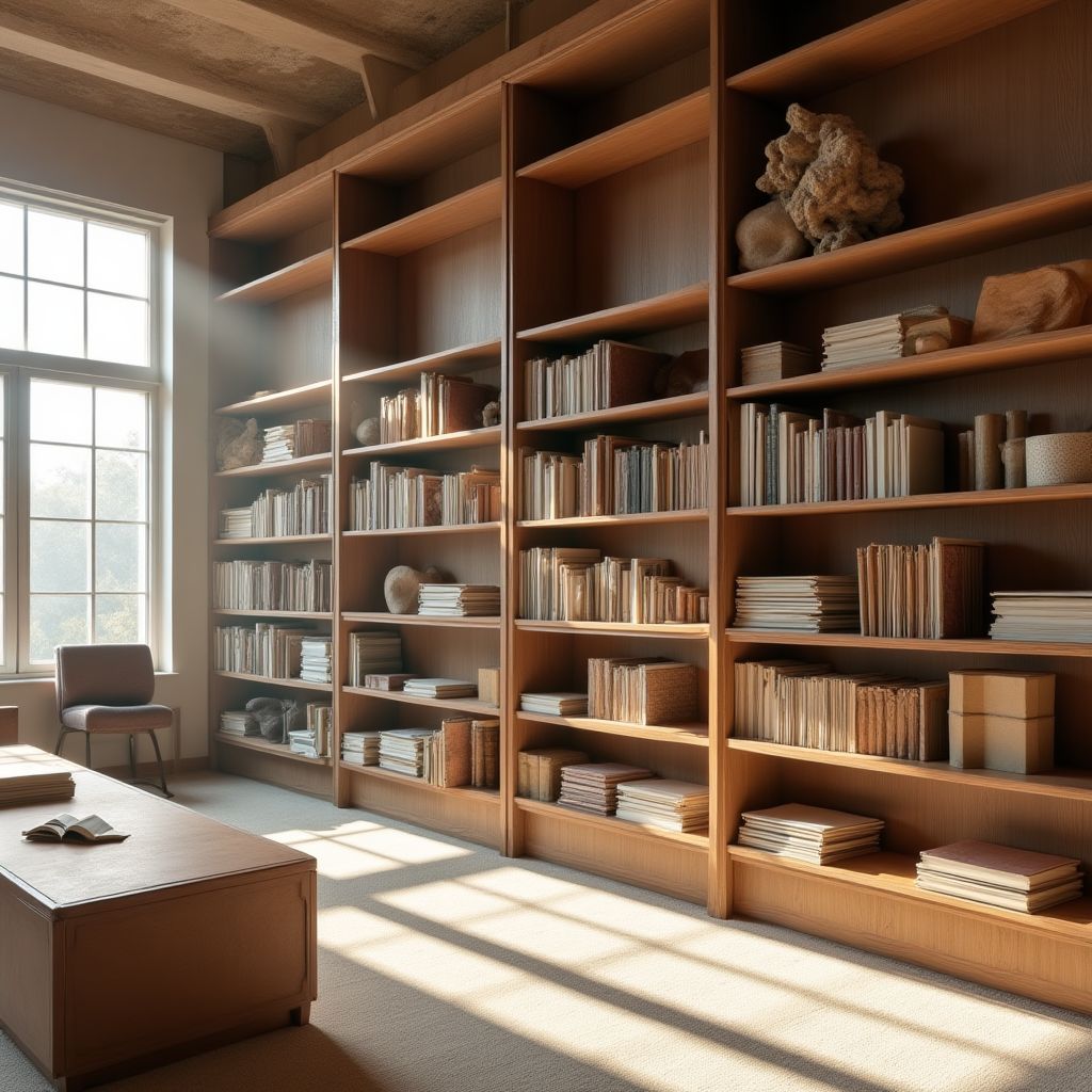 Biblioteca e materioteca da Academia