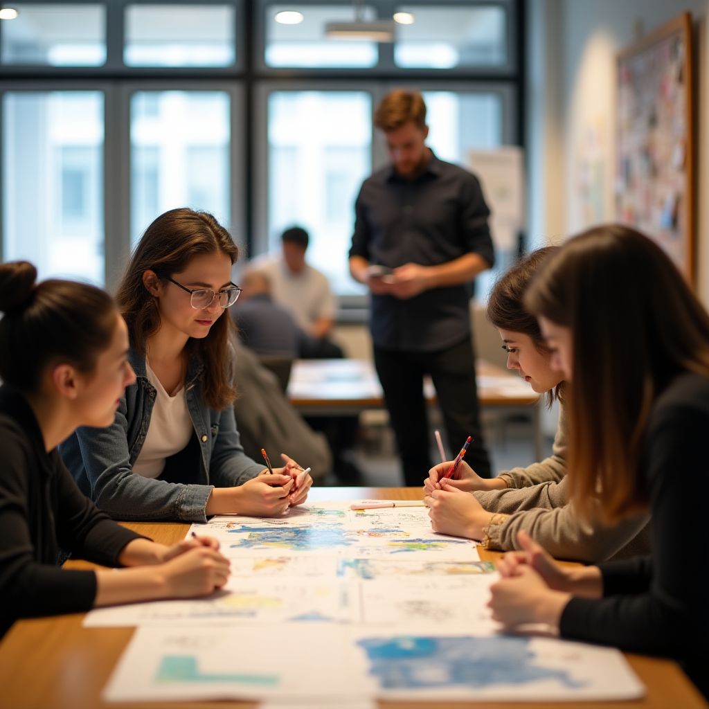 Workshop de criação colaborativa